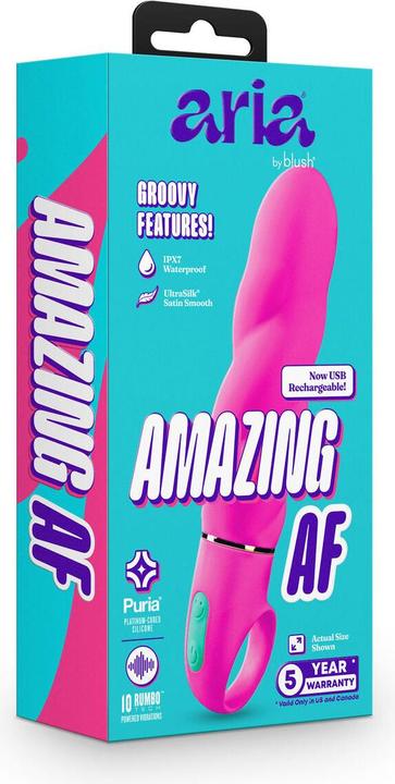 Image du produit Blush Aria Amazing Af 2.0 Rechargeable Vibe Fuchsia