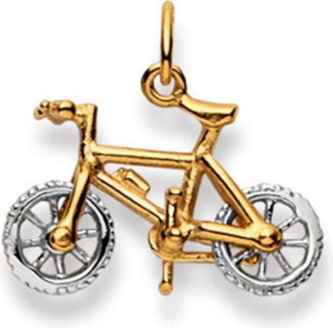 Image du produit Muau Vélo de montagne (750, Or blanc, Or jaune 18 K)