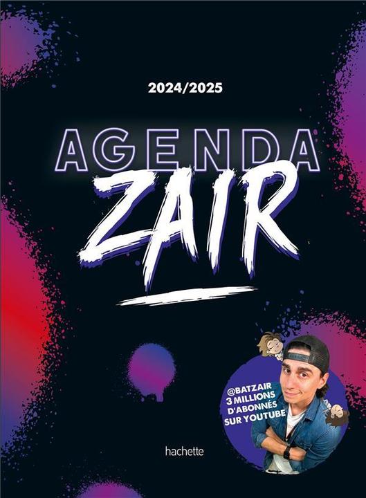 Image du produit Zair : agenda 2024-2025 (Couverture rigide, Français)