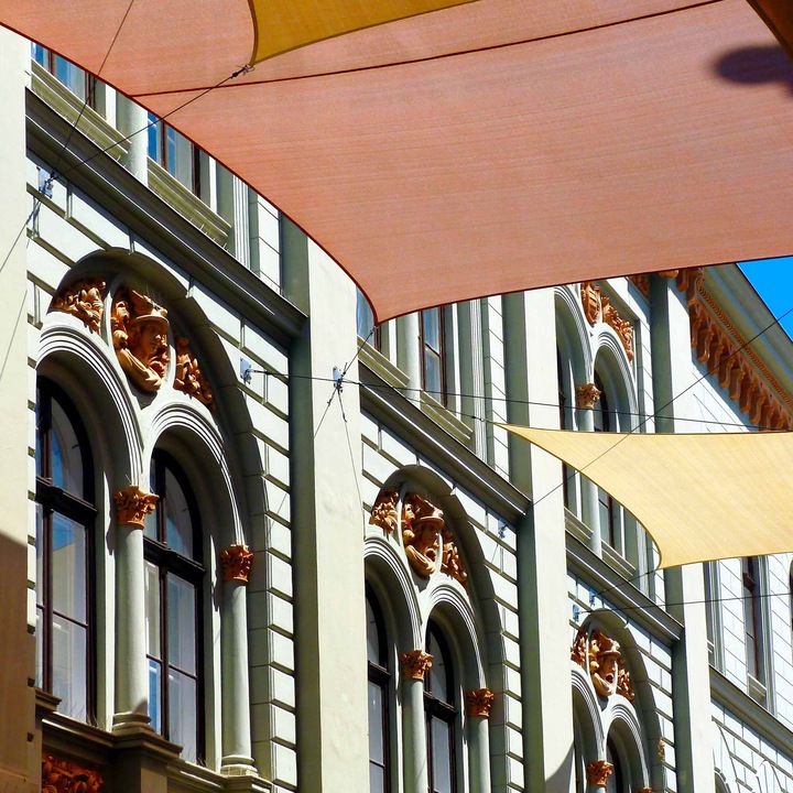 Actual product image Toboli Awning Sun Sail Rectangle 3x4m Windproof Sun Protection UV 30+, Garden Terrace Balcony Patio