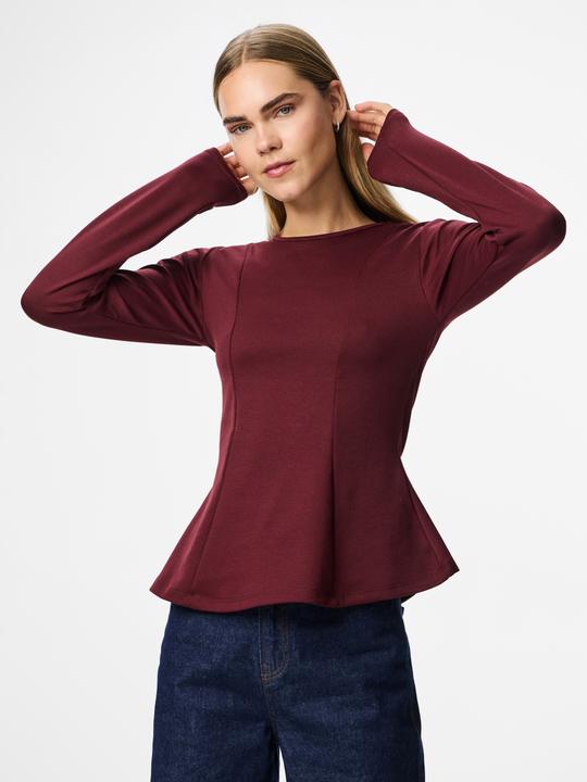 Immagine prodotto Pieces PCLUCCI PEPLUM Oberteil mit langen Ärmeln (S)