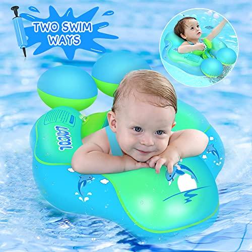 Activity Board LAYCOL Schwimmring Baby mit Sicherheitsgurt ohne Markise, Schwimmreifen Baby Neueste hinzufügen