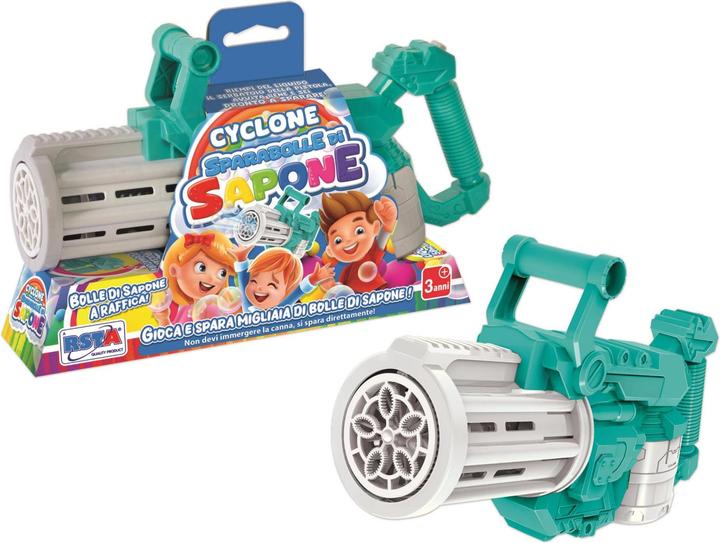 Immagine prodotto Rs Toys Pistola Cyclone Sparabolle Sapone 56 ml