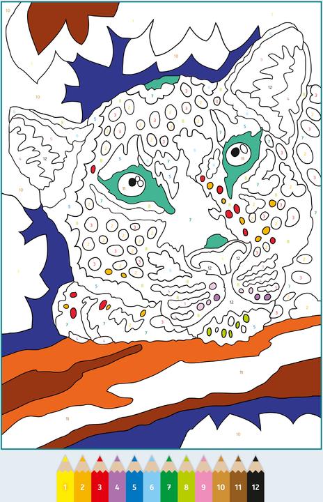 Produktbild Ravensburger CreArt Malen nach Zahlen Wilde Tiere