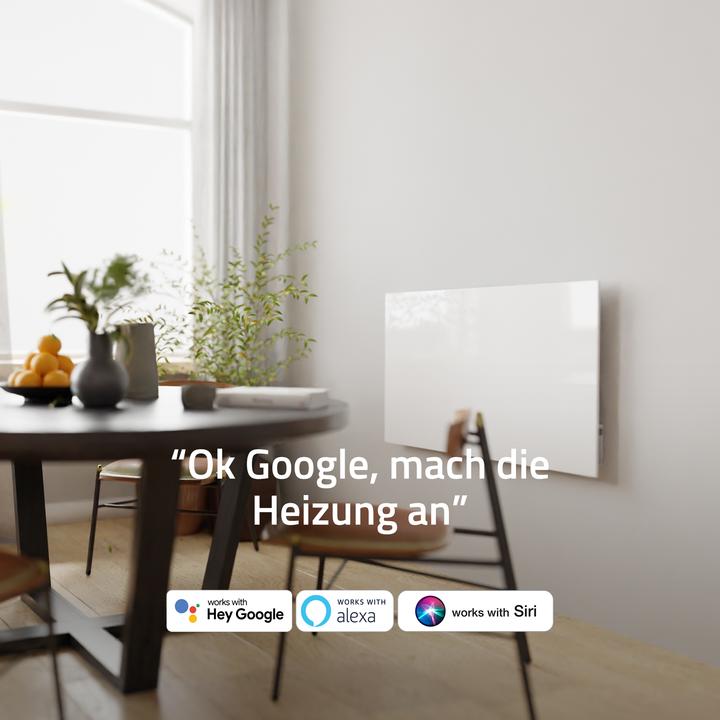 Image du produit Hombli glass panel heater (600 W)