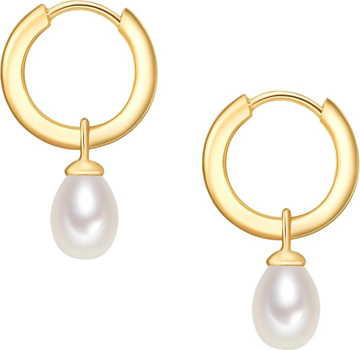 Image du produit Valero Pearls Femme argent sterling perle d'eau douce de culture or jaune - 934 (Argent Sterling)