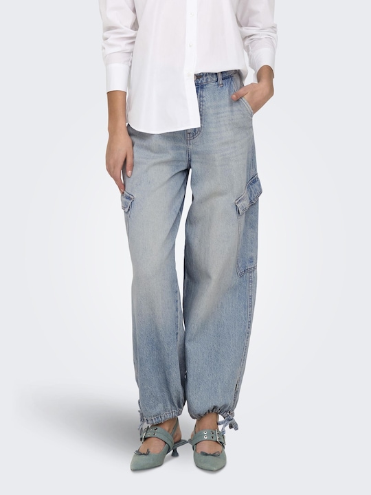 Actual product image Only ONLPERNILLE Hohe Taille Weiter Beinschnitt Jeans Jeans mit weitem Bein (31)