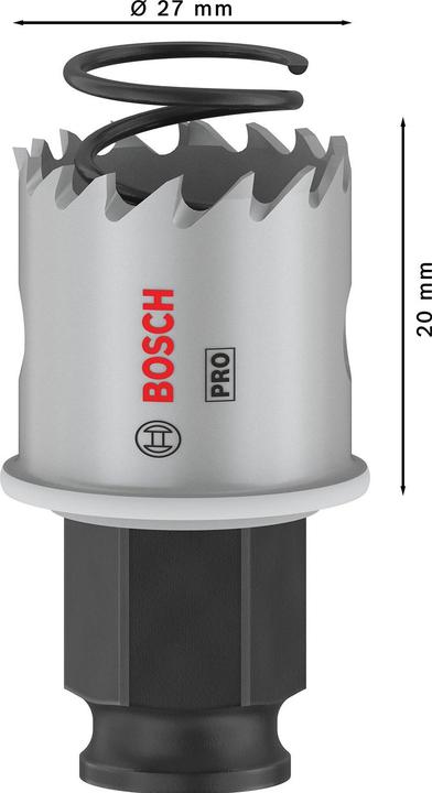 Productafbeelding Bosch Professional Zubehör PRO Plaatmetaal PC Plus gatenzaag, 27 mm (27 mm)