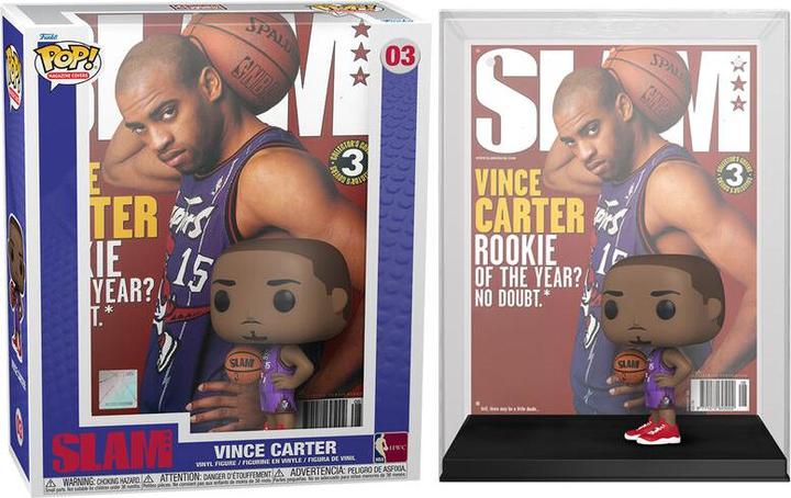 Actual product image Funko POP! - NBA Cover Basketball: Vince Carter