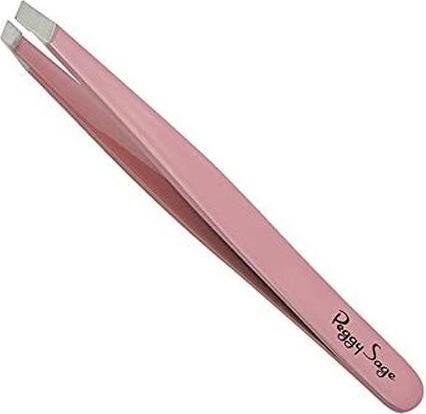 Peggy Sage Professional Oblique Tweezers Pink