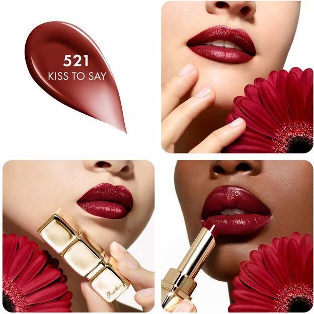 Produktbild Guerlain KissKiss Shine Bloom No 521 (521 Kiss To Say)