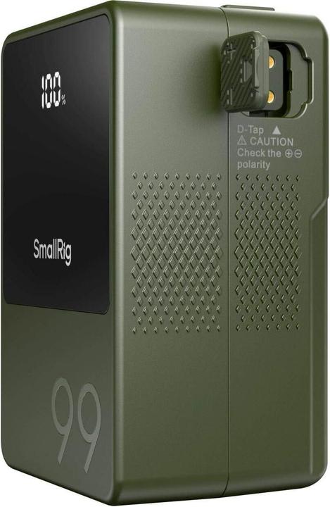 Actual product image SmallRig VB99 mini V Mount Batteryï¼Greenï¼4930 (Camera battery)