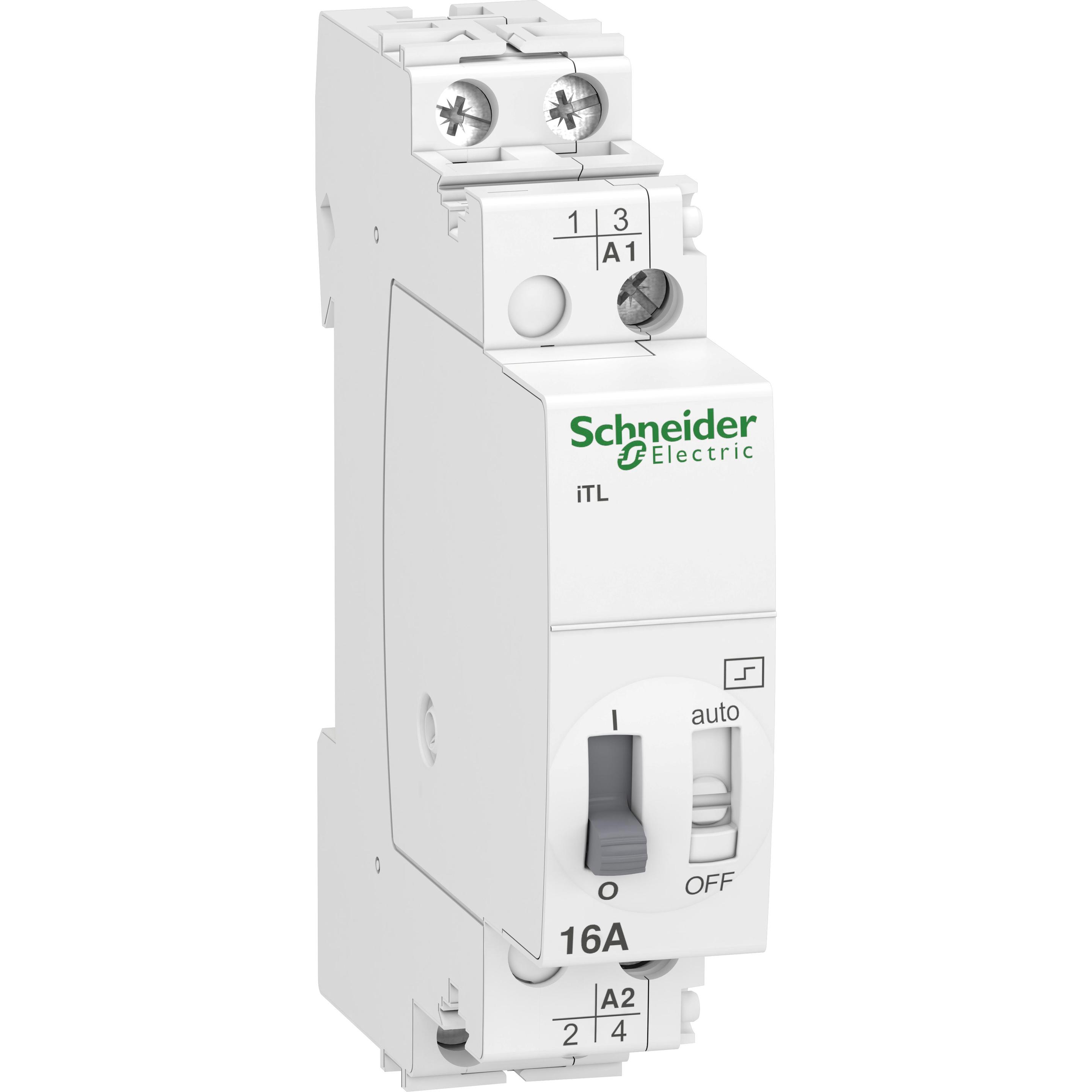 Schneider Electric Acti9 iTL Impulse Relay 16A 2NO 230Vac, Relais