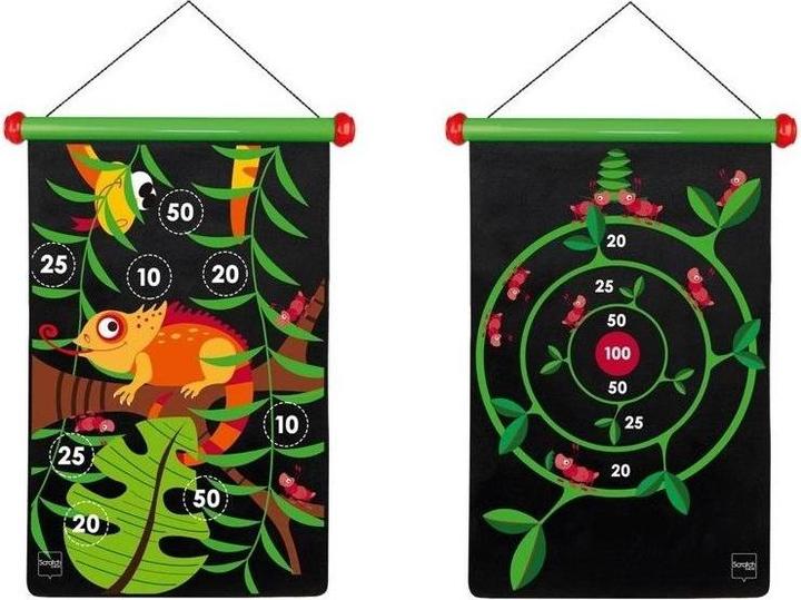 Actual product image Scratch Dart game jungle, large (Dutch, English, French, German, Italian, Spanish, 2 Players)