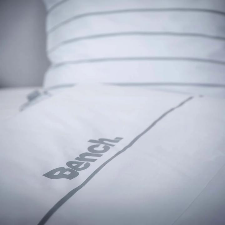 Actual product image Bench Bed linen "grey/striped" "Made in Green" (70/90+140/200 cm) (Bedding set, 140 x 200 cm, 70 x 90 cm)