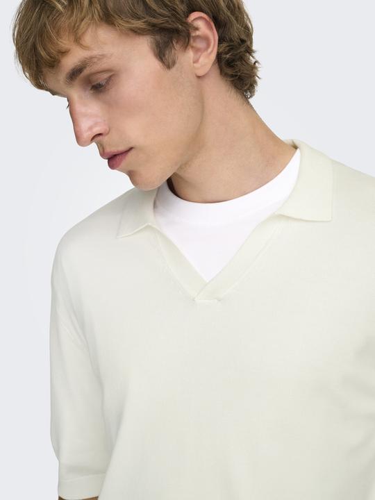 Produktbild Only & Sons Onswyler Life Rlx 12 Ss Split Knit Noos (L)