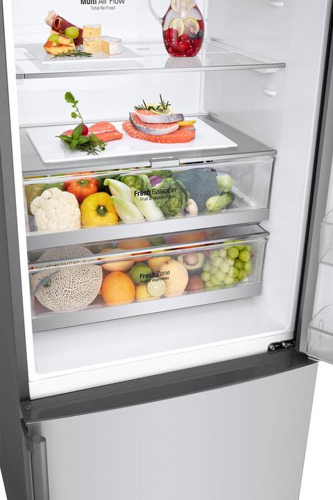 Image du produit LG GBB567PZCMB Réfrigérateur Congélateur 462 L E Acier inoxydable (462 l)