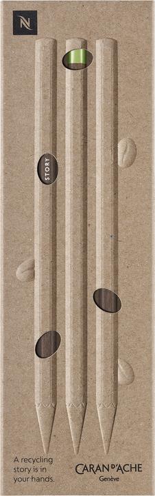 Immagine prodotto Caran d'Ache Nespresso Swisswood (3 mm, HB, 3 x)