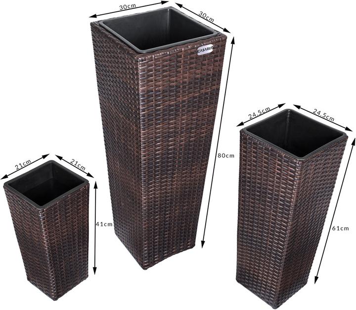 Immagine prodotto Casaria Vaso di fiori (30 cm)