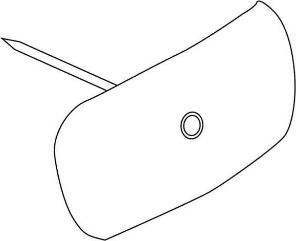 Produktbild Kleinhuis 790/60 Nagelscheibe mit Nagel
