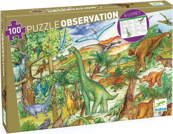 Actual product image Djeco Puzzlo Dino (22 pieces)