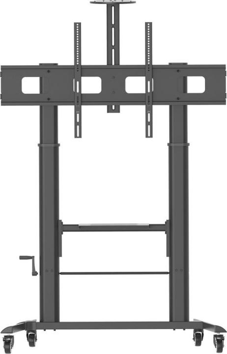 Produktbild Techly TV Trolley für LCD LED TV 132,08-279,40cm 52-110Zoll schwarz mit Ablage (110", 120 kg)