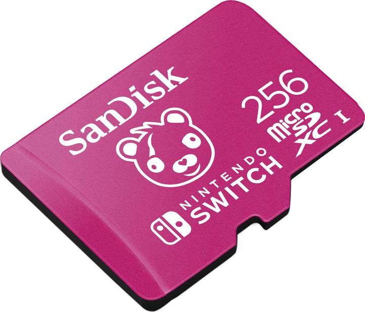 Productafbeelding SanDisk Nintendo Switch Card Fortnite Edition (256 GB, microSDXC, U3, UHS-I)