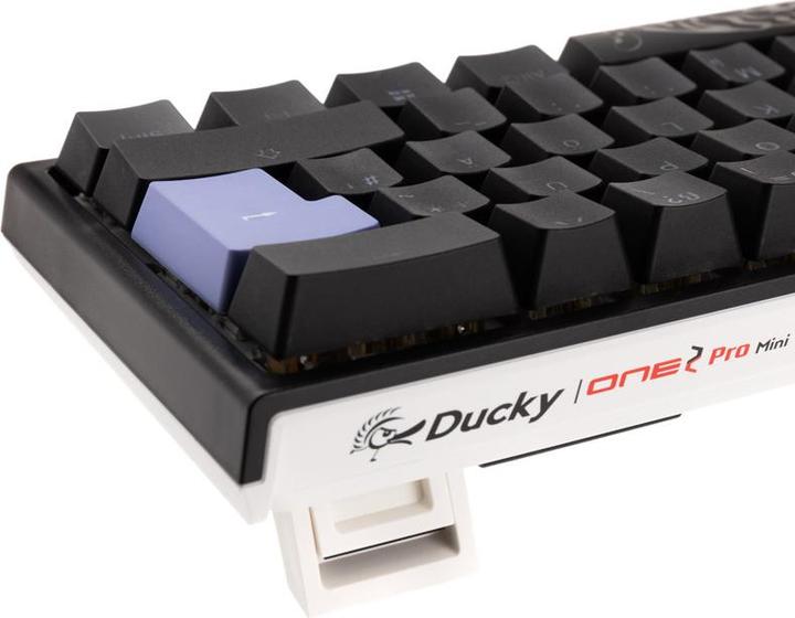 Actual product image Ducky One 2 Pro Mini Gaming Keyboard, RGB LED - Gateron Yellow (Germany, Cable)