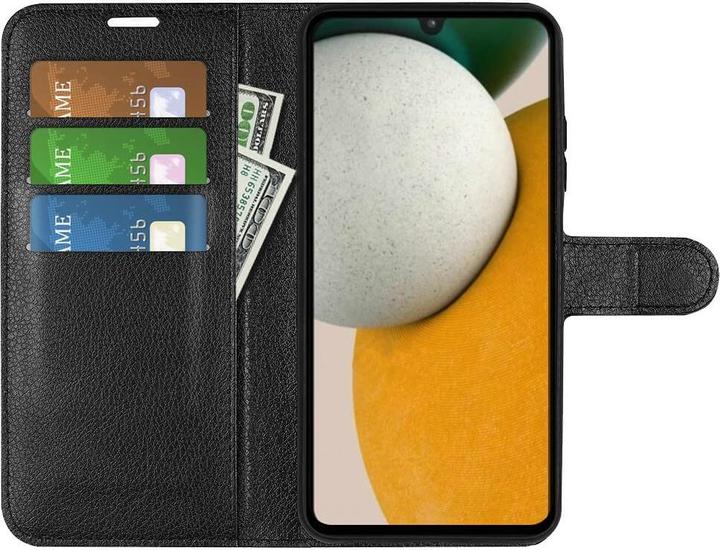 Produktbild Cover-Discount Galaxy A15 - Leder Etui Hülle schwarz (Samsung Galaxy A15)