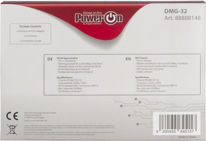 Produktbild Intertech DMG-32 (Mini PCI Express)