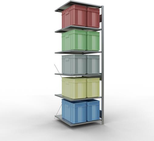 Image du produit Schulte Lagertechnik Système d'assemblage MULTIplus150 avec entretoise croisée