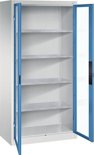 Actual product image C+P Vision panel double door cupboard (93 cm, 195 cm)