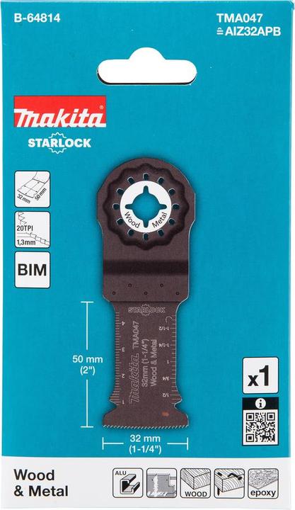 Produktbild Makita Tauchsägeblatt 32mm TMA047
