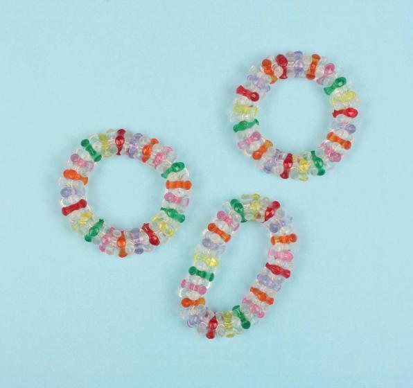 Produktbild Amscan Kristall-Armbänder (6 Stk.)