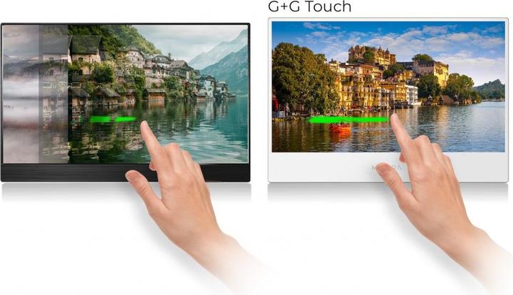 Immagine prodotto Misura 16" Tragbarer LCD Touch-Monitor STYLE (1920 x 1080 pixel, 16")