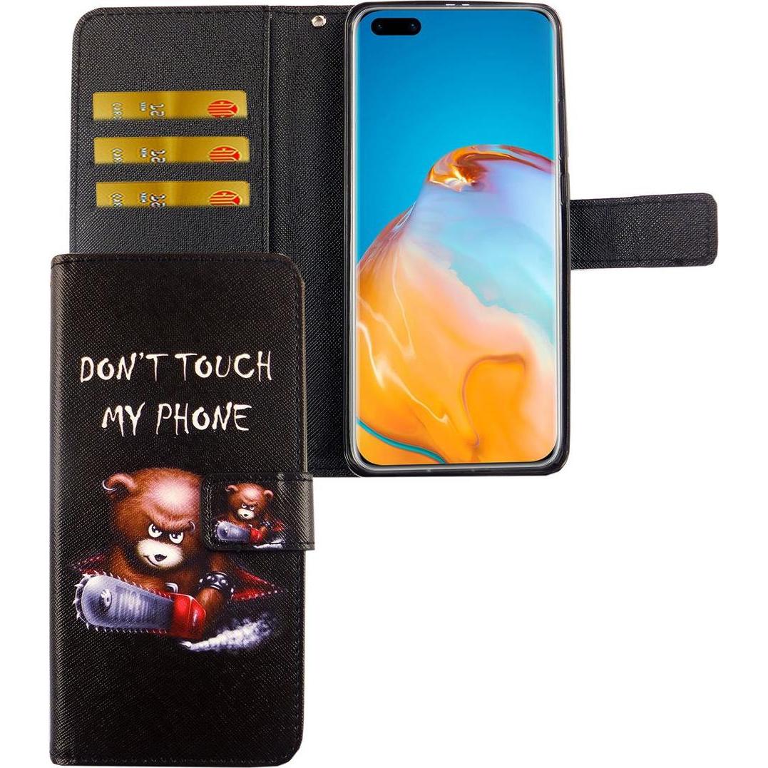 Thumbnail - König Design Hülle Handy Schutz für Huawei P40 Pro Case Cover Tasche Wallet Etui Handyhülle (Huawei P40 Pro+), Smartphon...