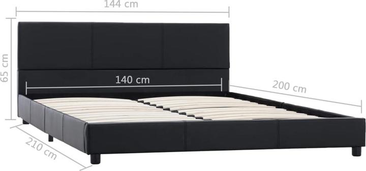 Produktbild vidaXL Bettgestell (140 x 200 cm)
