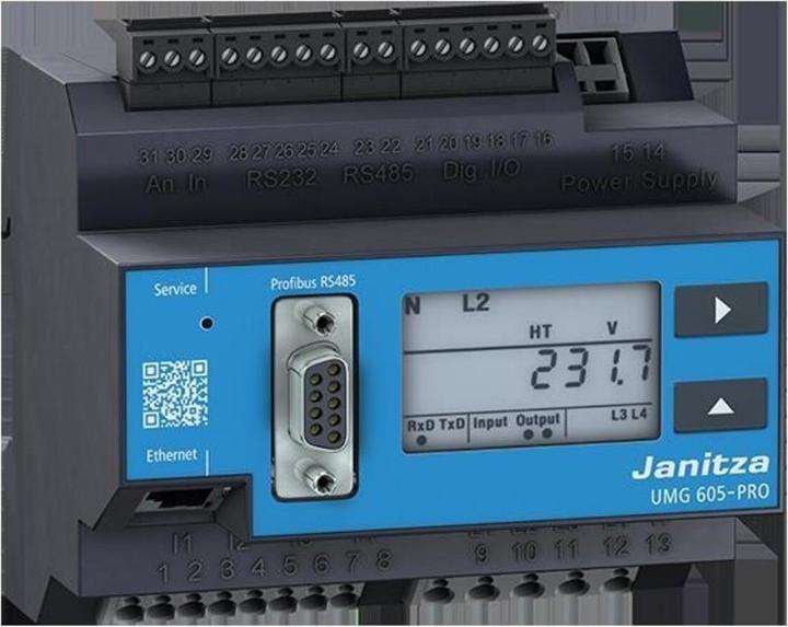 Actual product image Janitza JANI Power Quality Analyser