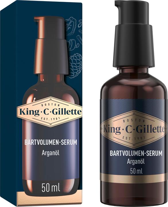 Immagine prodotto Gillette King C. Formulated with Vitamin B and Caffeine 50ml Beard Thickener (50 ml)