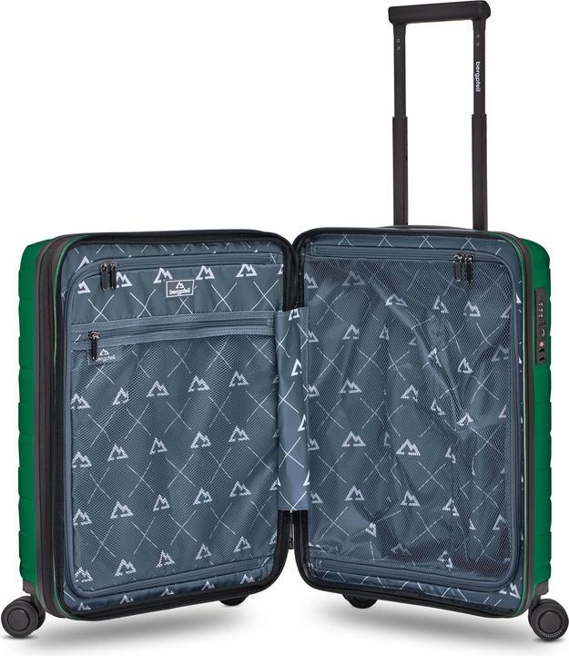 Immagine prodotto Bergpfeil Travel 4-Rollen Kabinentrolley S 55 cm mit Dehnfalte (44 l)