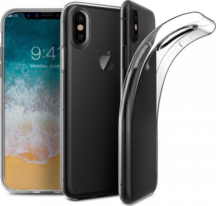 Produktbild Screenguard Apple iPhone X Flexible TPU Clear Case (Apple iPhone X)