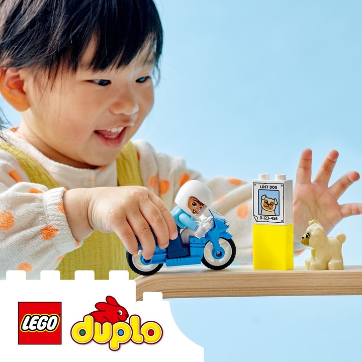 Produktbild LEGO Polizeimotorrad (10967)