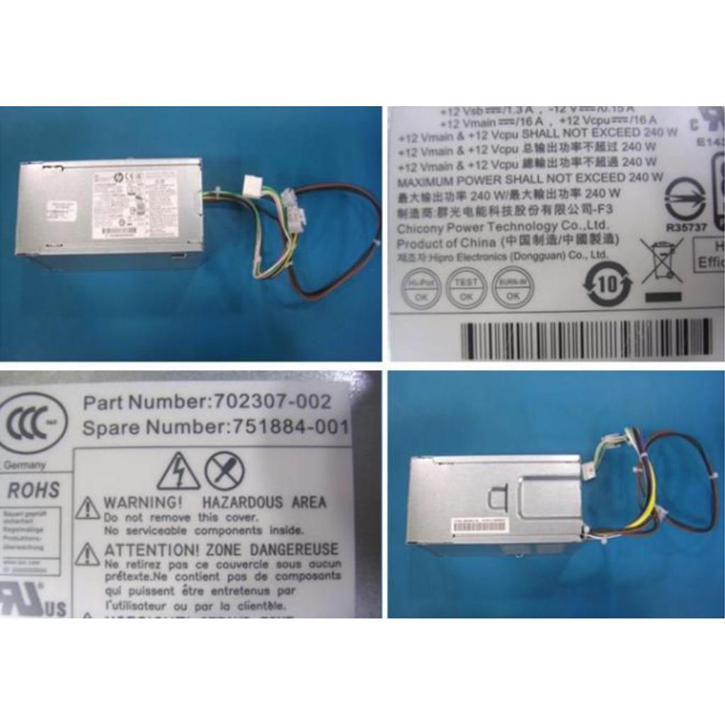 HP Stromversorgung (intern) (240 W), Notebook Netzteil