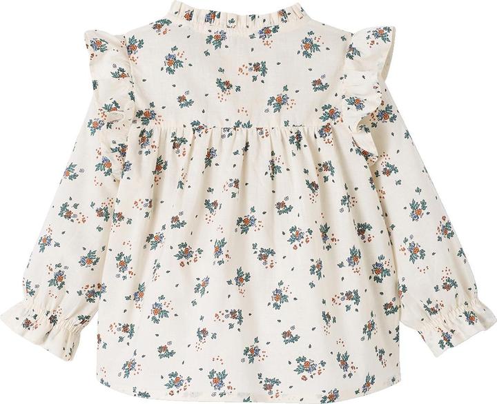 Actual product image Vertbaudet Baby blouse with flounces (86)