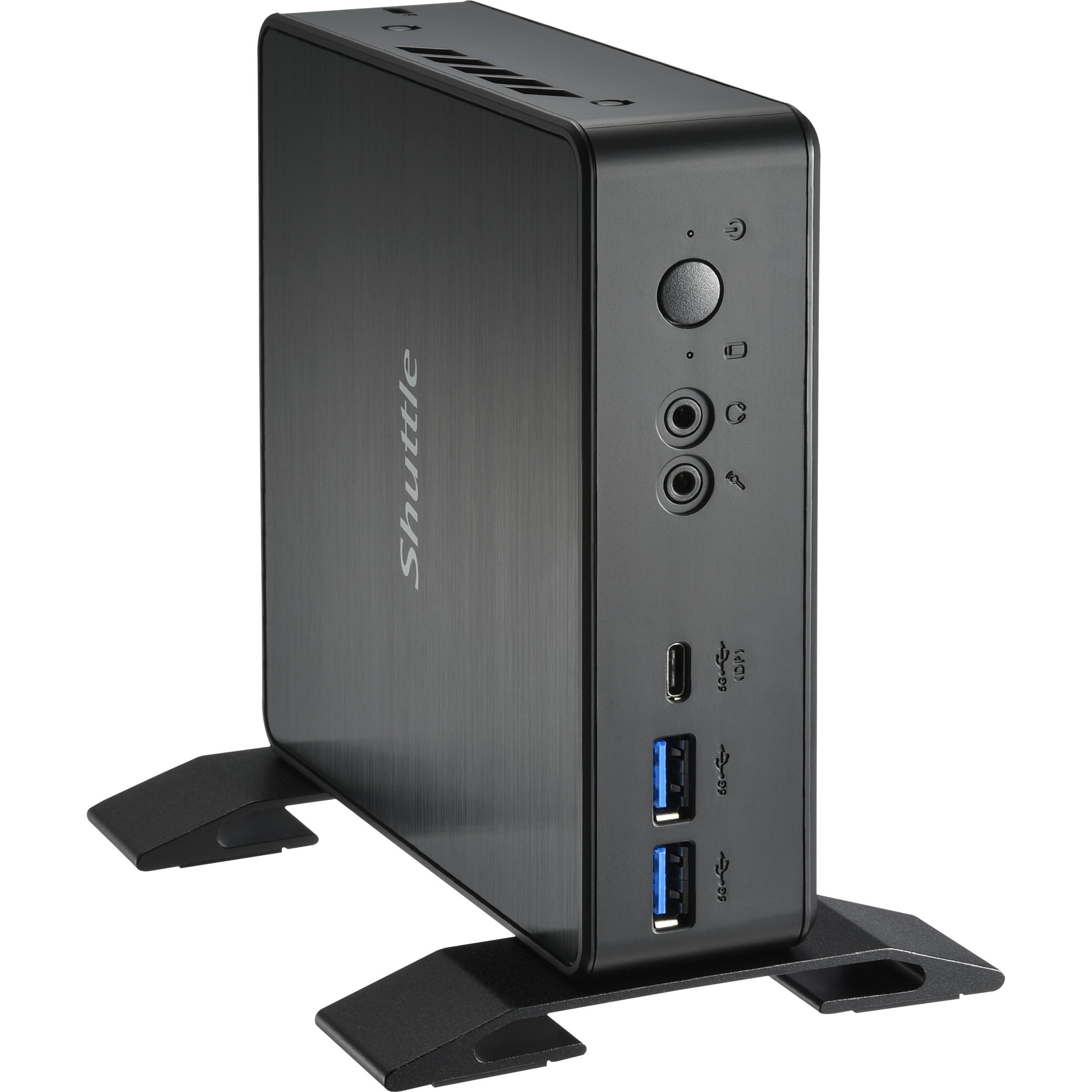 Shuttle XPC Nano PC NC40U7, Intel Core i7-1255U, 1x HDMI, 1x DP,1xUSB-C/DP, 6x USB3.2, 1x 2.5" (Intel Core i7-1255U), Ba...