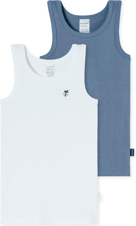 Actual product image Schiesser Fine Rib vest (128)