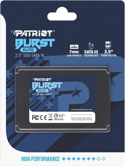 Immagine prodotto Patriot Burst Elite - 960 GB SSD - interno - 2,5" (6,4 cm) (960 GB, 2.5")