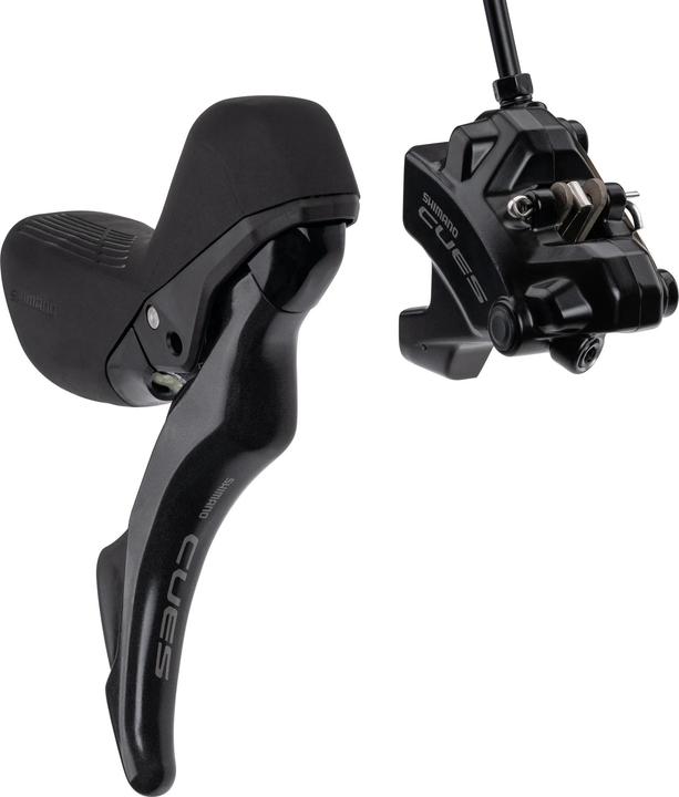 Actual product image Shimano Scheibenbremsen-Set CUES BR-U6030 mit ST-U6030 (Rear wheel brake, Brake kit, 2)