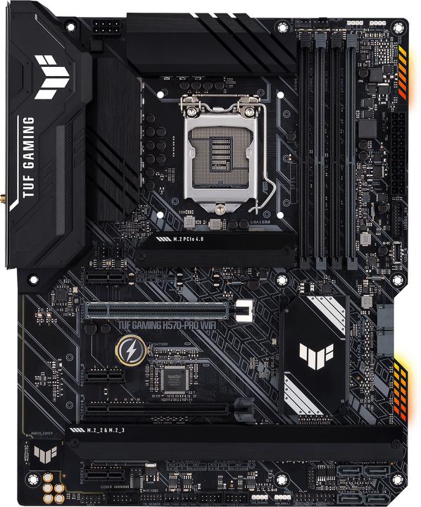 ASUS MB TUF GAMING H570-PRO WIFI Intel,1200,DDR4 (LGA 1200, Intel H570, ATX)