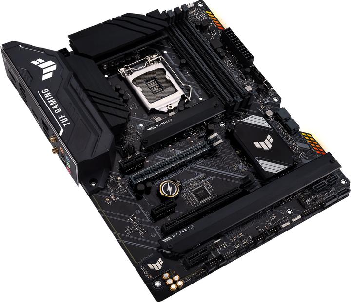 Produktbild ASUS MB TUF GAMING H570-PRO WIFI Intel,1200,DDR4 (LGA 1200, Intel H570, ATX)